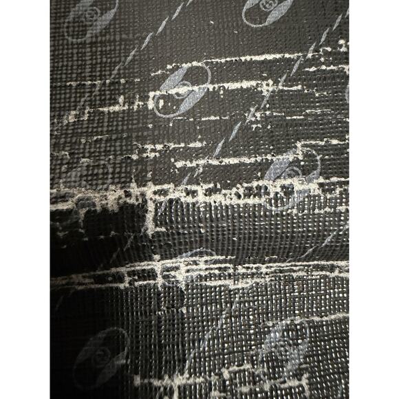 Vintage Gucci Wallet Womens One Size Black Leather Canvas Logo Trifold Italy - Picture 8 of 14